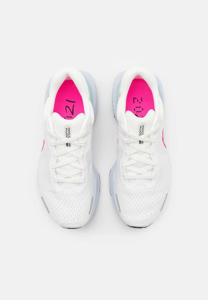Nike Performance ZOOMX INVINCIBLE RUN - Neutral Running Shoes - Phantom/black/football Grey/volt/pollen/pink Blast 4 Nike Performance ZOOMX INVINCIBLE RUN - Neutral Running Shoes - Phantom/black/football Grey/volt/pollen/pink Blast - Image 4