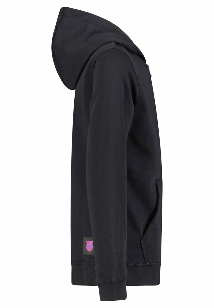 Nike Performance FC BARCELONA - Zip-up Sweatshirt - Black/black/signal Blue 7 Nike Performance FC BARCELONA - Zip-up Sweatshirt - Black/black/signal Blue - Image 7