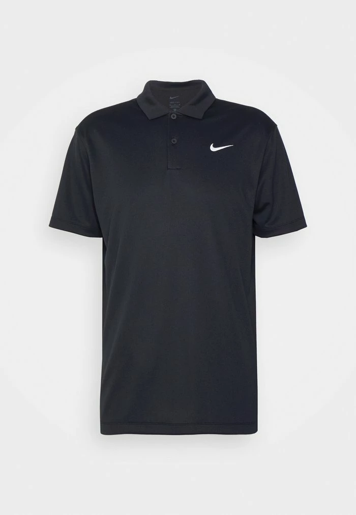 Nike Performance SOLID - Polo Shirt - Black/white 5 Nike Performance SOLID - Polo Shirt - Black/white - Image 5