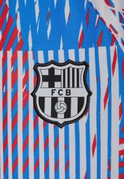 Nike Performance FC BARCELONA PREMATCH UNISEX - Print T-shirt - White/sky Grey/black -Nike Performance store 63f27858649e4d2fafda535b44ca2eeb