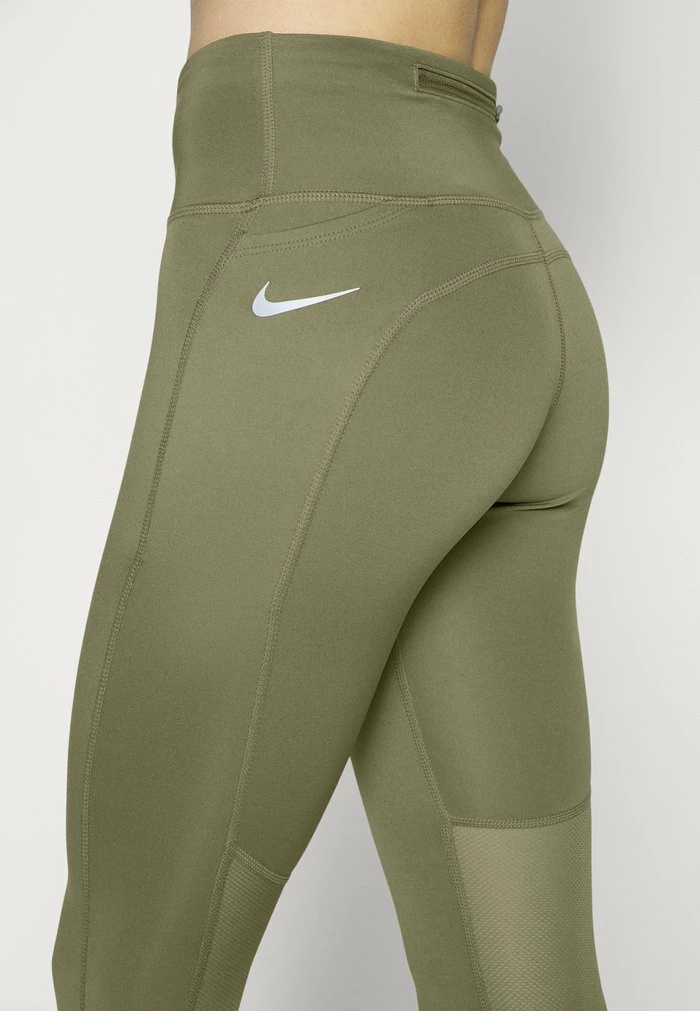 Nike Performance EPIC FAST - Leggings - Medium Olive 5 Nike Performance EPIC FAST - Leggings - Medium Olive - Image 5
