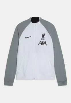 Nike Performance LIVERPOOL FC ACADEMY ANTHEM JACKET KAW UNISEX - Club Wear - White/particle Grey/black
