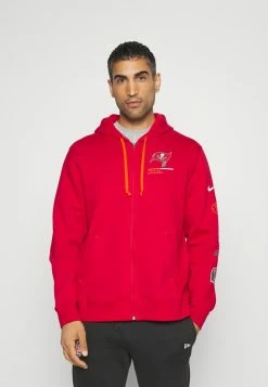 Nike Performance NFL TAMPA BAY BUCCANEERS MENS LEGACY HOOD - Zip-up Sweatshirt - Red