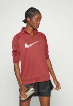 Nike Performance RUN - Long Sleeved Top - Canyon Rust/white -Nike Performance store 64fc014f72e84b29bef7deb38c1c3119