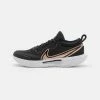 Nike Performance COURT ZOOM PRO - Multicourt Tennis Shoes - Black/metalic Red Bronze/white