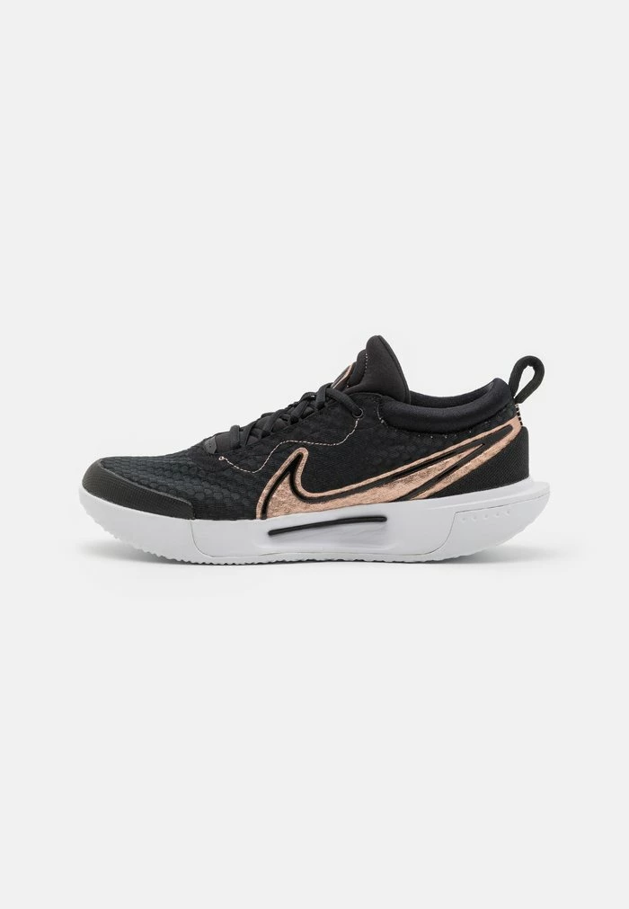 Nike Performance COURT ZOOM PRO - Multicourt Tennis Shoes - Black/metalic Red Bronze/white 1 Nike Performance COURT ZOOM PRO - Multicourt Tennis Shoes - Black/metalic Red Bronze/white