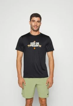 Nike Performance TEE HUMOR - Sports T-shirt - Black