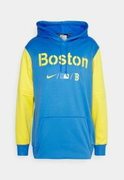 Nike Performance MLB BOSTON RED SOX CITY CONNECT THERMA HOODIE - Hoodie - Pacific Blue/midwest Gold -Nike Performance store 661219940810460daa2f7719bc07d4fe