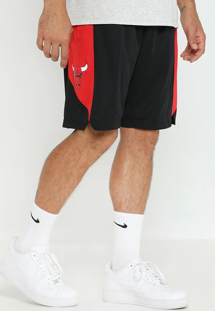 Nike Performance CHICAGO BULLS NBA SHORT - Sports Shorts - Black/university Red/white 1 Nike Performance CHICAGO BULLS NBA SHORT - Sports Shorts - Black/university Red/white