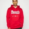 Nike Performance LOS ANGELES ANGELS OF ANAHEIM CITY CONNECT THERMA HOODI - Zip-up Sweatshirt - Sport Red/natural