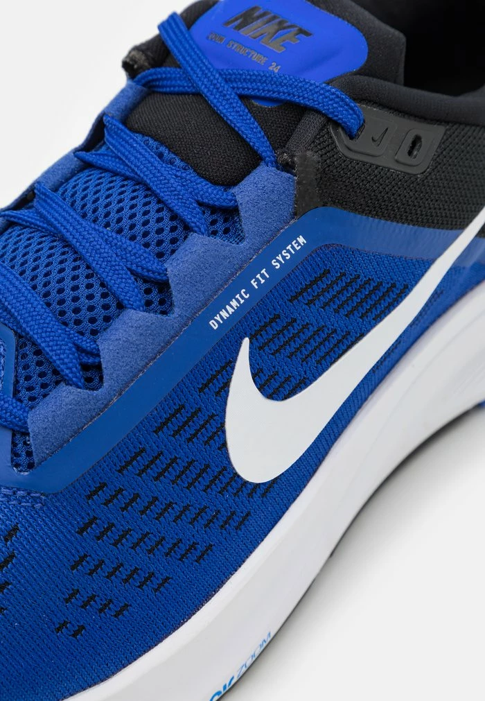 Nike Performance AIR ZOOM STRUCTURE 24 - Stabilty Running Shoes - Old Royal/white/black/racer Blue 6 Nike Performance AIR ZOOM STRUCTURE 24 - Stabilty Running Shoes - Old Royal/white/black/racer Blue - Image 6