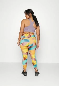 Nike Performance 7/8 PLUS - Leggings - Rose Whisper/washed Teal/cool Grey -Nike Performance store 675b7089c3c244199cf1883b52505204