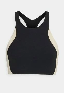 Nike Performance BRA - Medium Support Sports Bra - Black/sanddrift/iron Grey -Nike Performance store 677cc0bbcab24cc89adee73e91f3c477