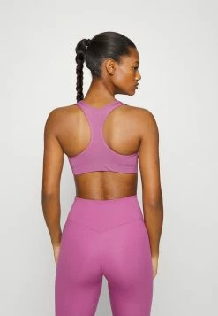 Nike Performance BRA - Medium Support Sports Bra - Light Bordeaux/white -Nike Performance store 67c9d23dea6d4a1c9a77829286553be1