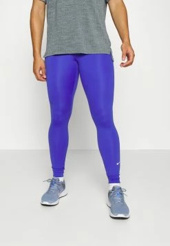 Nike Performance ONE - Leggings - Lapis/white