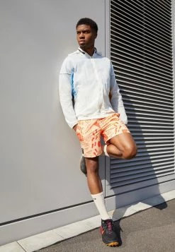 Nike Performance Running Jacket - Sail/light Curry/university Blue