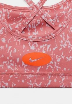 Nike Performance NK INDY BRA - Sports Bra - Pink Salt/rush Orange/(rush Orange) -Nike Performance store 687960f7cf8142dc8214d9e76820b207