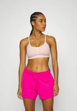 Nike Performance AIR INDY LOGO BRA - Light Support Sports Bra - Atmosphere/white
