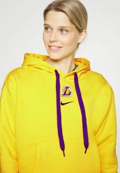 Nike Performance NBA LOS ANGELES LAKERS ESSENTIAL HOODIE - Zip-up Sweatshirt - Amarillo -Nike Performance store 6911ca36c6db4462b08e1d2fe48c7da3