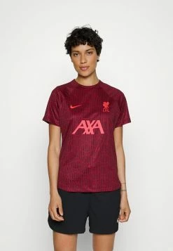 Nike Performance LIVERPOOL FC PREMATCH - Club Wear - Tough Red/burgundy Crush/siren Red