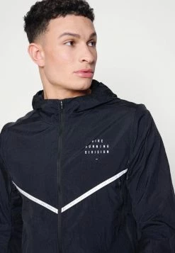 Nike Performance TRANSIT - Running Jacket - Black -Nike Performance store 6a023bf41a87400995d99b69b9c77b69