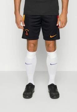 Nike Performance GALATASARAY STADIUM - Sports Shorts - Black/pepper Red/vivid Orange