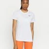 Nike Performance DRY TEE CREW - Sports T-shirt - White