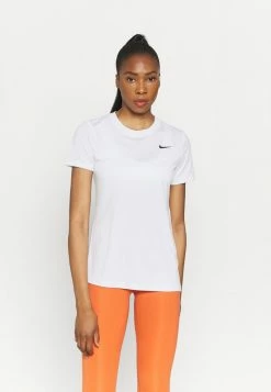 Nike Performance DRY TEE CREW - Sports T-shirt - White