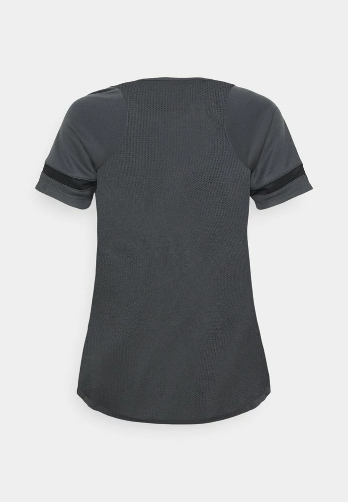 Nike Performance ACADEMY - Sports T-shirt - Anthracite/black 6 Nike Performance ACADEMY - Sports T-shirt - Anthracite/black - Image 6