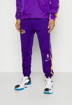 Nike Performance NBA LOS ANGELES LAKERS SHOWTIME DRY FIT PANT - Club Wear - Field Purple/amarillo/white