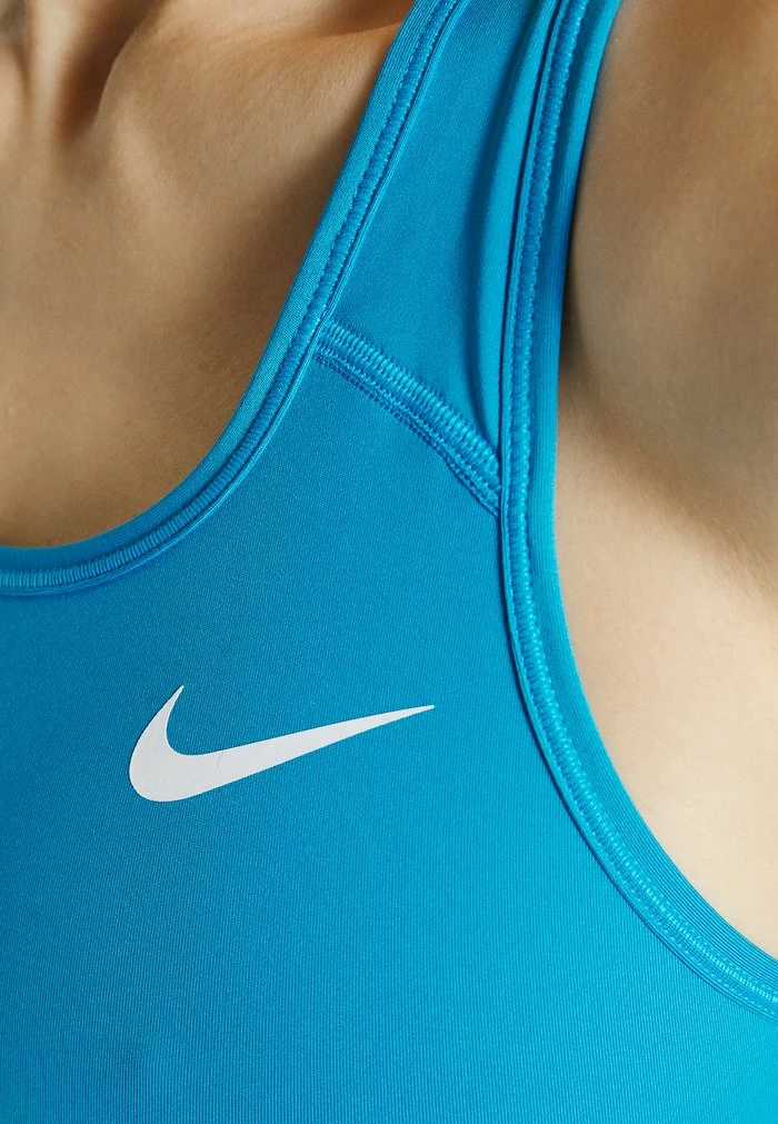 Nike Performance BAND BRA - Light Support Sports Bra - Laser Blue/laser Blue/white 7 Nike Performance BAND BRA - Light Support Sports Bra - Laser Blue/laser Blue/white - Image 7