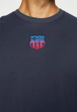 Nike Performance FC BARCELONA HOME TRAVEL TEE - Club Wear - Obsidian -Nike Performance store 6c4231681eed4b939b875661f1714fe2