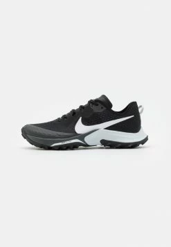 Nike Performance AIR ZOOM TERRA KIGER 7 - Trail Running Shoes - Black/pure Platinum/anthracite