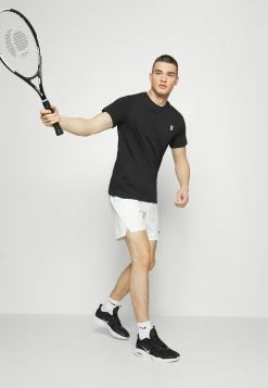 Nike Performance COURT - Basic T-shirt - Black/washed Teal -Nike Performance store 6ca2f617df1b4e55ad6d9d311c4d1f9a