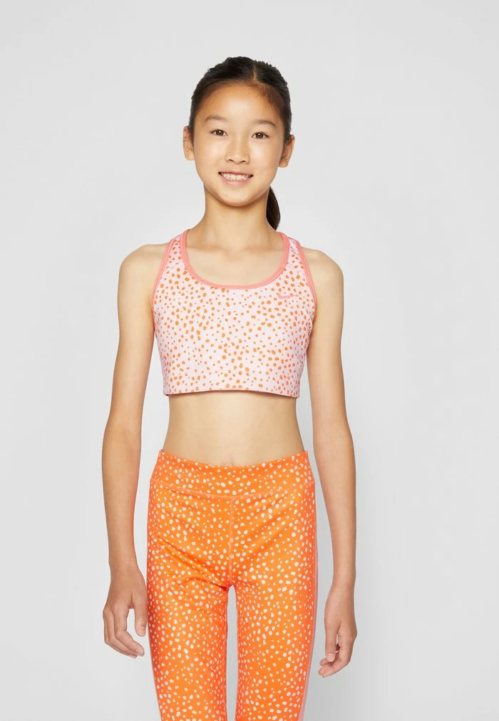 Nike Performance BRA - Sports Bra - Doll/pink Salt/rush Orange 3 Nike Performance BRA - Sports Bra - Doll/pink Salt/rush Orange - Image 3