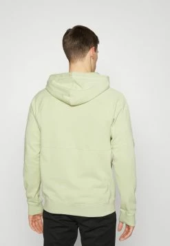 Nike Performance FC TRIBUNA HOODIE - Zip-up Sweatshirt - Olive Aura/habanero Red/white -Nike Performance store 6ca885bc68544988a3d09fdf3ee651b6