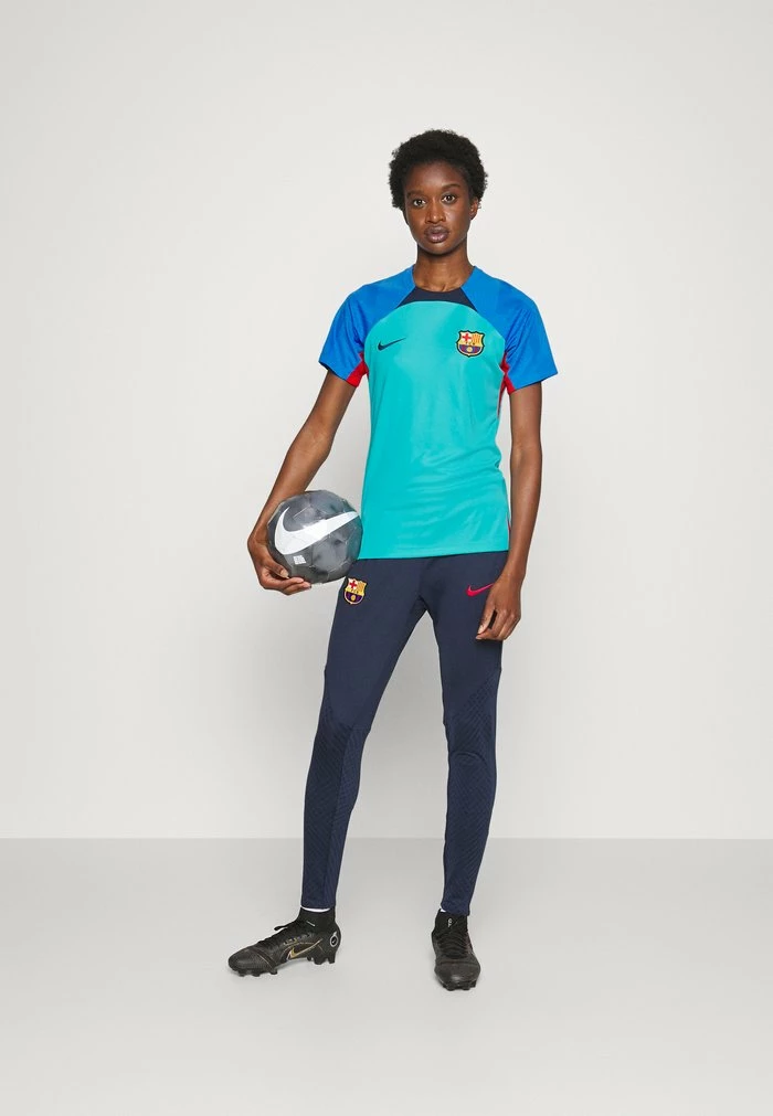 Nike Performance FC BARCELONA STRIKE - Club Wear - Oracle Aqua/signal Blue/obsidian 2 Nike Performance FC BARCELONA STRIKE - Club Wear - Oracle Aqua/signal Blue/obsidian - Image 2