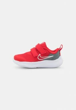 Nike Performance STAR RUNNER 3 UNISEX - Neutral Running Shoes - University Red/smoke Grey/white