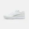 Nike Performance COURT AIR ZOOM VAPOR PRO - Multicourt Tennis Shoes - White/metallic Silver