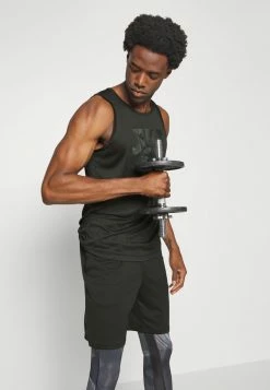 Nike Performance TANK CAMO - Top - Black -Nike Performance store 6d45f585efdb42ff910d678ca2586701