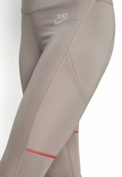 Nike Performance AIR - Leggings - Moon Fossil/chile Red/silver -Nike Performance store 6d5efc1263854f3aa0fb5130038e4c64