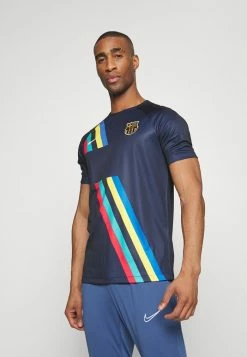 Nike Performance FC BARCELONA PREMATCH AWAY - Sports T-shirt - Obsidian/obsidian/club Gold