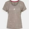Nike Performance Print T-shirt - College Grey/moon Fossil