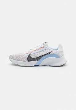 Nike Performance W SUPERREP GO 3 NN FK - Training Shoe - White/black/lt Marine/violet Ash/worn Blue/total Orange
