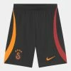 Nike Performance GALATASARAY STADIUM UNISEX - Sports Shorts - Black/pepper Red/vivid Orange