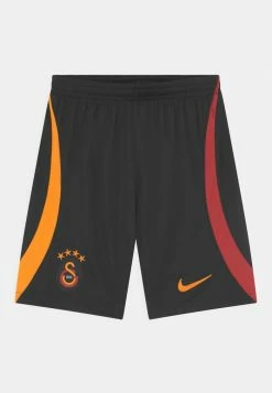 Nike Performance GALATASARAY STADIUM UNISEX - Sports Shorts - Black/pepper Red/vivid Orange