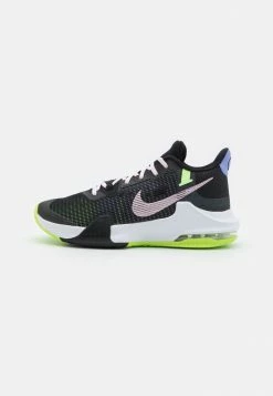 Nike Performance AIR MAX IMPACT 3 - Basketball Shoes - Black/pink/ghost Green