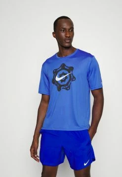 Nike Performance MILER - Sports T-shirt - Medium Blue