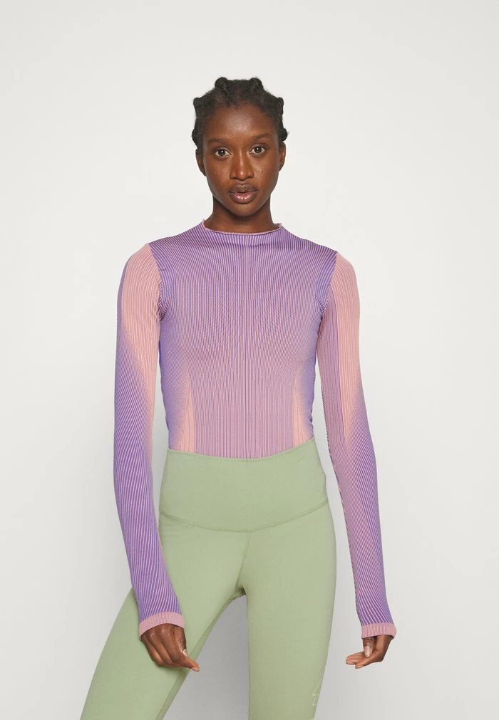 Nike Performance REVEAL - Long Sleeved Top - Lapis/apricot Agate 1 Nike Performance REVEAL - Long Sleeved Top - Lapis/apricot Agate