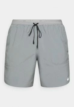 Nike Performance STRIDE - Sports Shorts - Smoke Grey/black -Nike Performance store 70cd7a8d932340ab810989c944f6768a